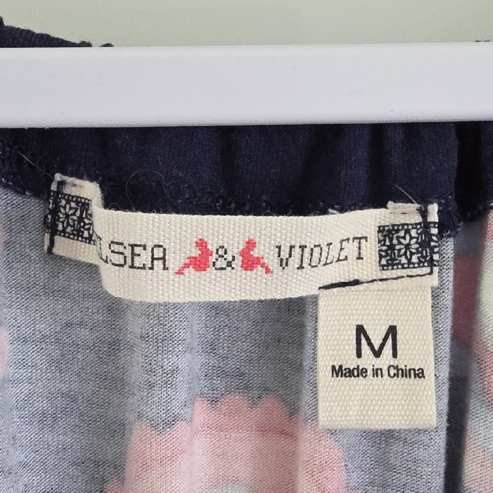 Chelsea & Violet Navy Floral Dress - Picture 2 of 4